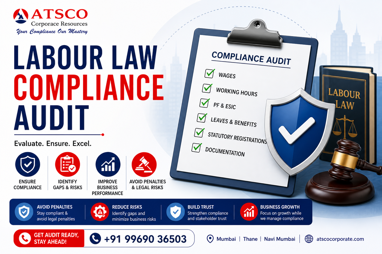 Labour Law Compliance Audit in Mulund, Mumbai
