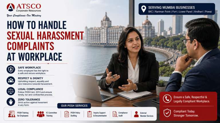 How to handle sexual harassment complaint guide