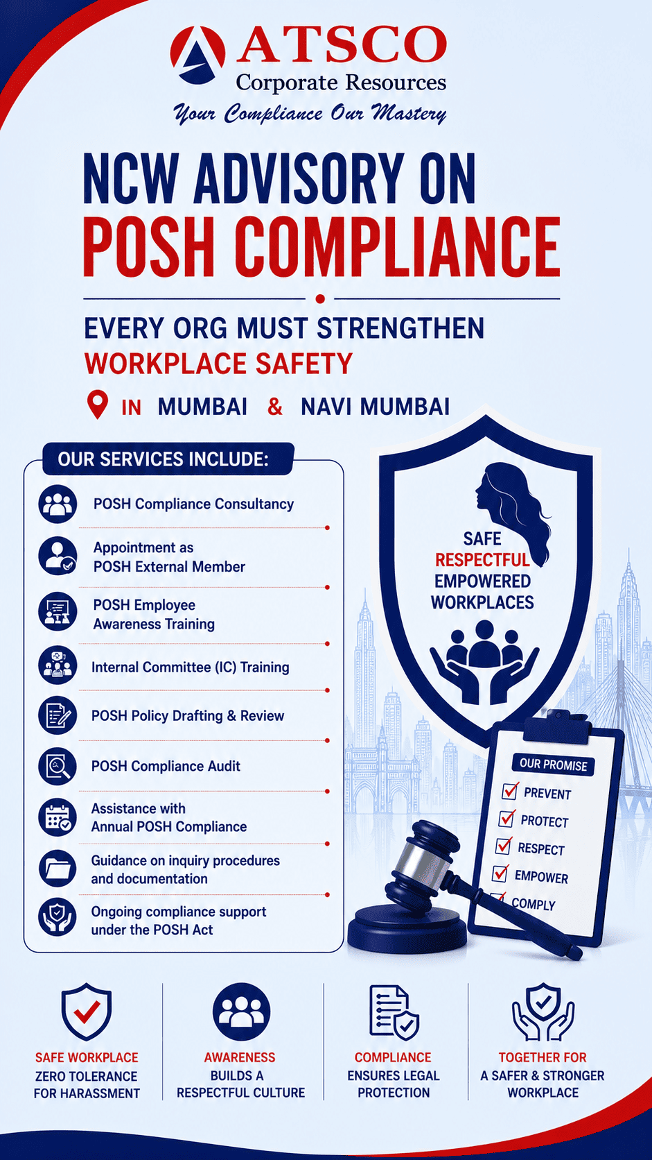 POSH Compliance Advisor in Mumbai and Navi Mumbai