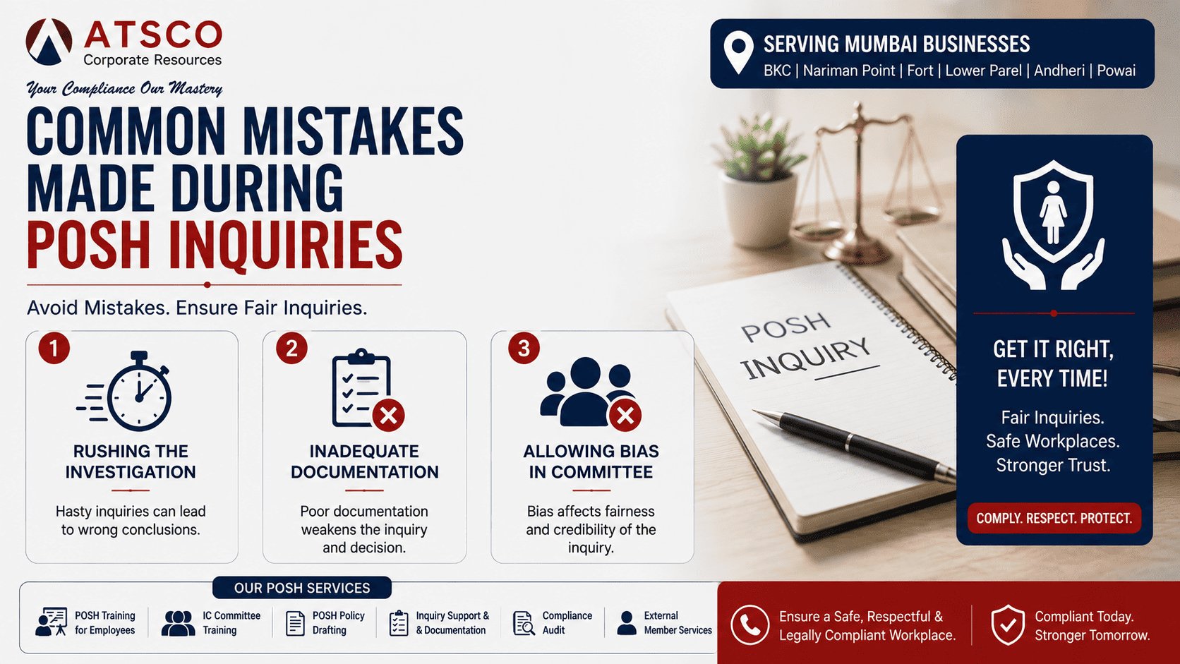 documentation mistakes during posh inquiry guide