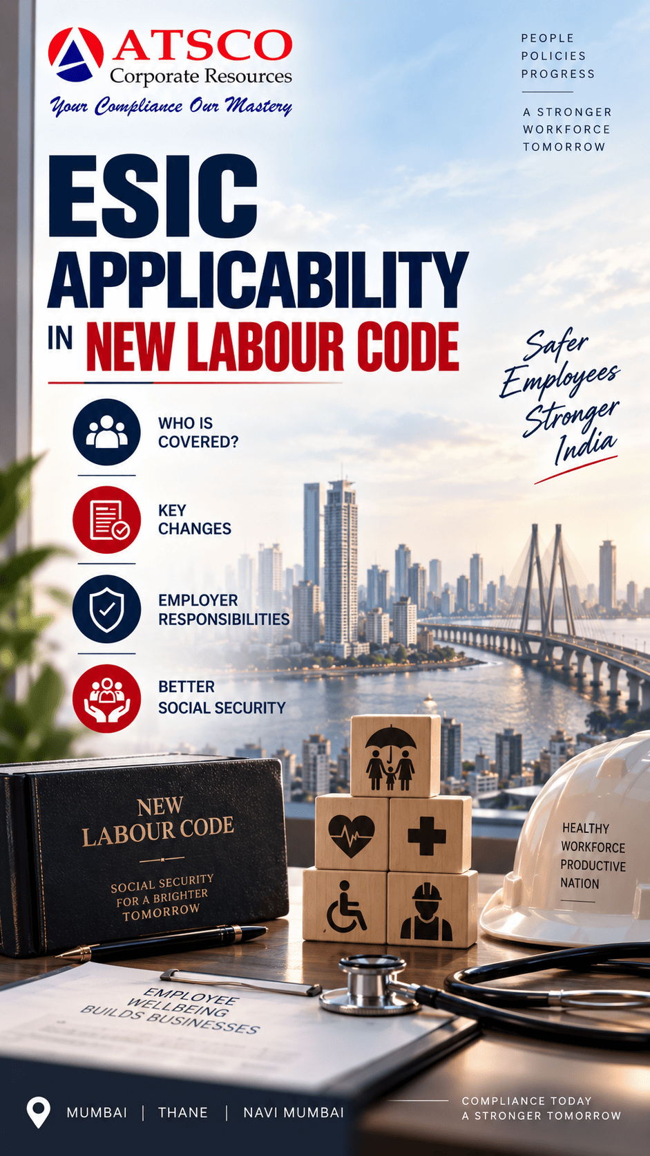 ESI applicability under New labour code consultant in Mumbai